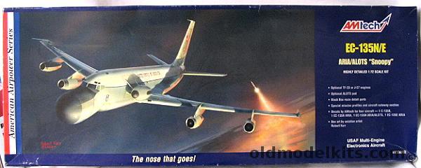 Amtech 1/72 EC-135 N/E AIRA/ALOTS 'Snoopy' and C-135B - Bagged, 729202 plastic model kit